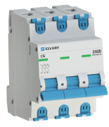 Автоматический выключатель Z406 3Р C6 4,5кА ELVERT ENGARD