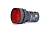 Лампа сигнальная компактная ⌀22 LED 230В  красная IP44 ENGARD