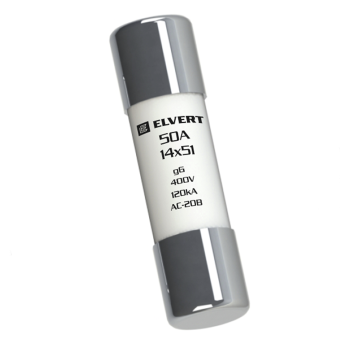 Плавкий предохранитель FС06 50A 14x51 gG ELVERT (упаковка 10шт) ENGARD