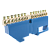 Шинка нулевая латунная на Din-опоре 6х9мм 14 отв. Цвет синий ENGARD